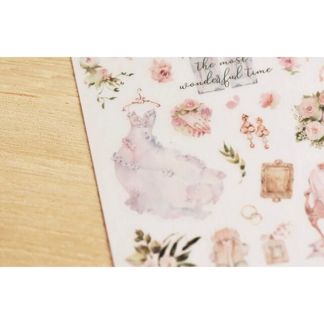 期間限定特価】 ♡海外シール♡ MU さん 065 Delight テープ