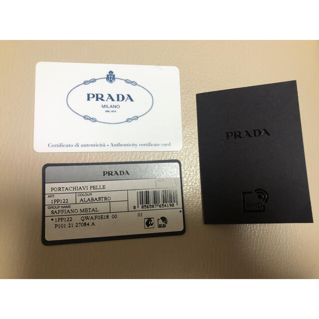 PRADA - プラダ PRADA サフィアーノ 新色 ミニ財布 キーケース カードケース 【メール便送料無料対応可】 【メール便送料無料対応可】