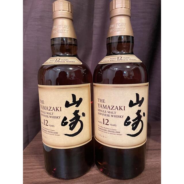 サントリーシングルモルトウイスキー山崎12年 700ml 2本セット 安価