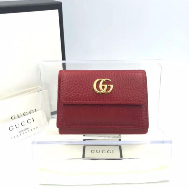 ファッション小物 【驚きの値段で】 GGエンブレム三つ折り財布 グッチ GUCCI Gentei ファッション小物 【驚きの値段で】 GGエンブレム三つ折り財布 グッチ GUCCI Gentei
