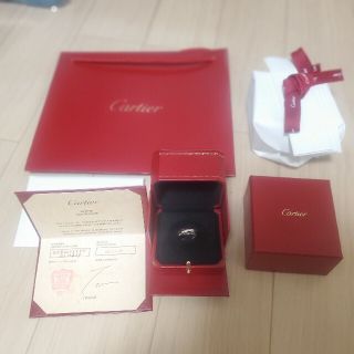 カルティエ(Cartier)のトリニティリングセラミック　カルティエ(リング(指輪))