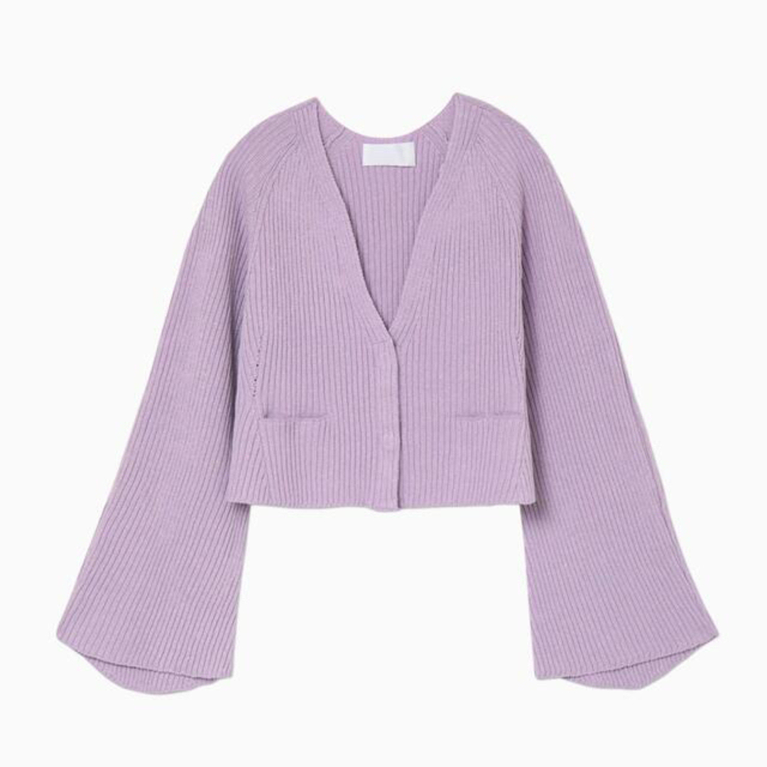 mame(マメ)の【Mame】Washable Linen Knitted Cardigan レディースのトップス(カーディガン)の商品写真