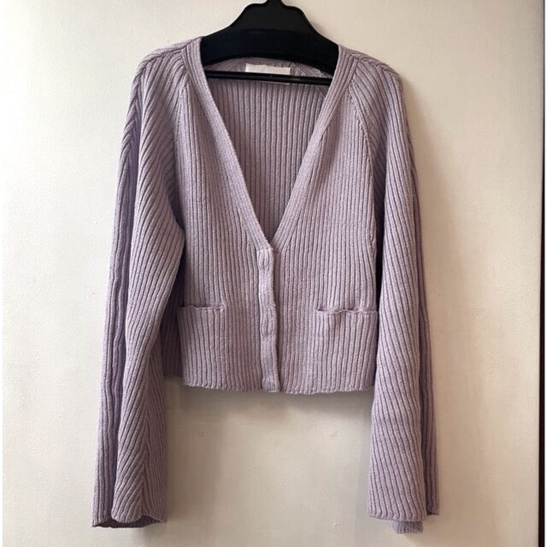 mame(マメ)の【Mame】Washable Linen Knitted Cardigan レディースのトップス(カーディガン)の商品写真