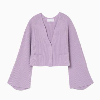 【Mame】Washable Linen Knitted Cardigan