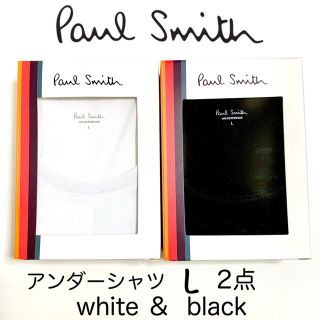 ポールスミス(Paul Smith)のポールスミス アンダーウェア インナーシャツ クルーネック  Lサイズ 2点(Tシャツ/カットソー(半袖/袖なし))