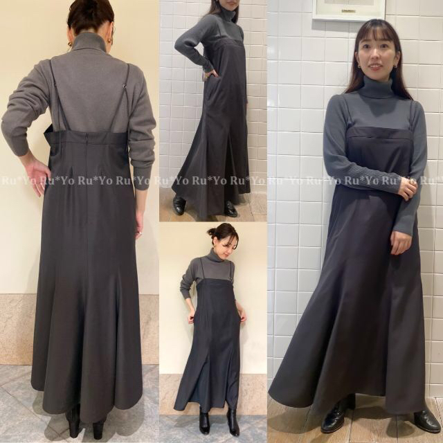 IENA - 【IENA】フレアデザイン キャミワンピース/38の通販 by IENA - 【IENA】フレアデザイン キャミワンピース/38の通販 by