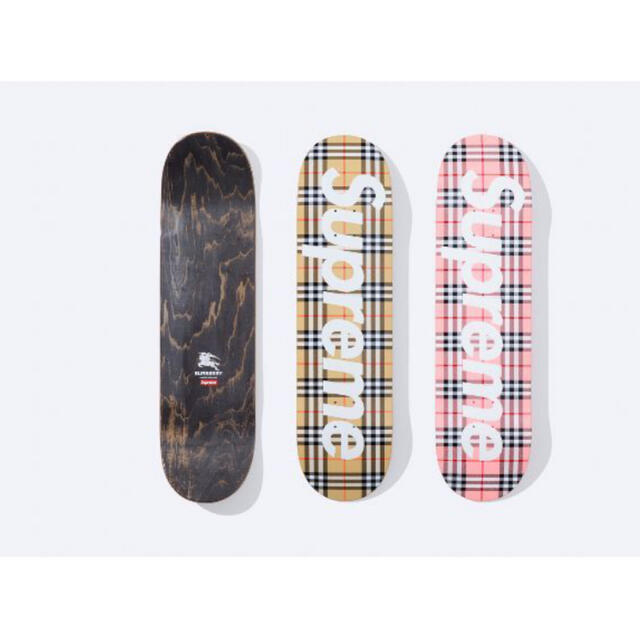 Supreme - Supreme/Burberry Skateboard 2色セットシュプリームの通販
