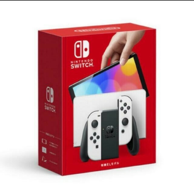 Nintendo Switch (有機ELモデル) 本体 ホワイトゲームソフト/ゲーム機本体