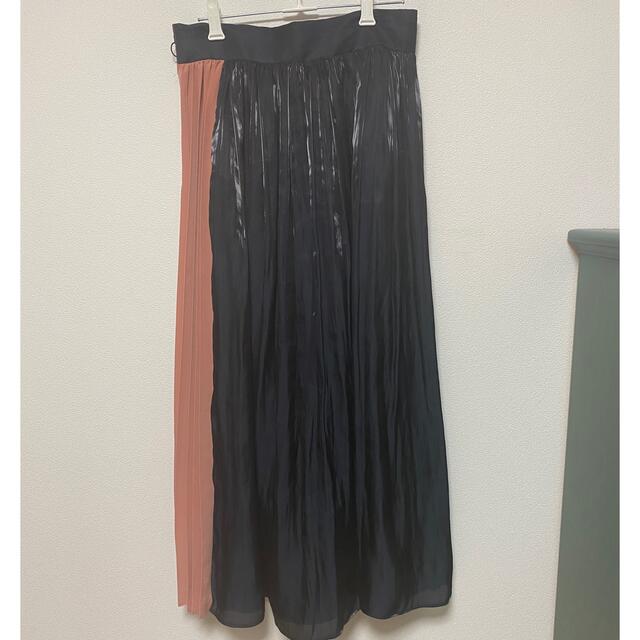 STUDIOUS(ステュディオス)のSTUDIOUS ギャザーコンビプリーツスカート レディースのスカート(ロングスカート)の商品写真