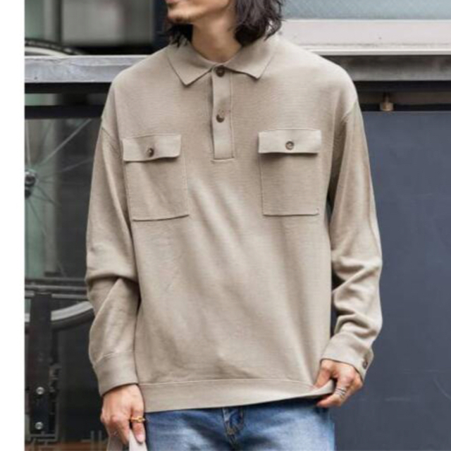 URBAN RESEARCH(アーバンリサーチ)のSonny Label トップス　Lサイズ　未使用 メンズのトップス(ポロシャツ)の商品写真