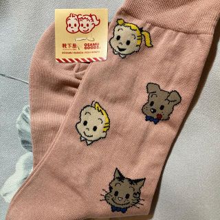 クツシタヤ(靴下屋)のOSAMU GOODS 靴下屋 コラボ ソックス 靴下 ピンク(ソックス)