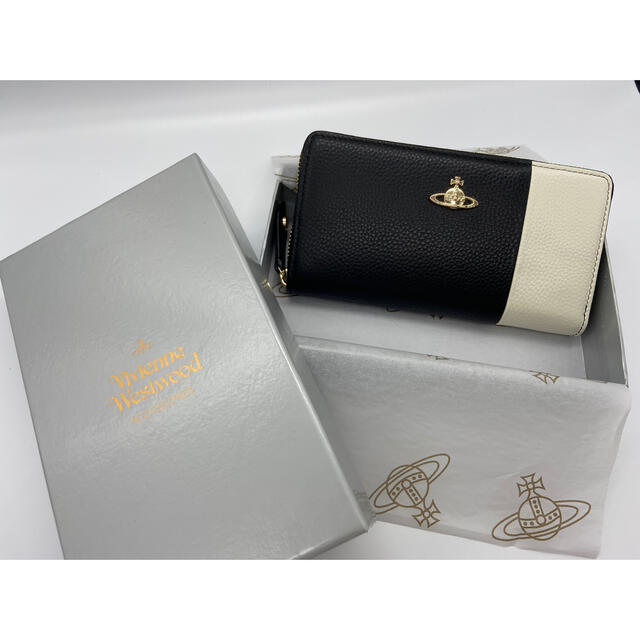 Vivienne Westwood(ヴィヴィアンウエストウッド)の★新品　Vivienne Westwood  ラウンドファスナー長財布レディース レディースのファッション小物(財布)の商品写真