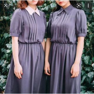 フィント(F i.n.t)の【美品】LEBECCA レベッカブティック 私たちのワンピース パープル(ロングワンピース/マキシワンピース)