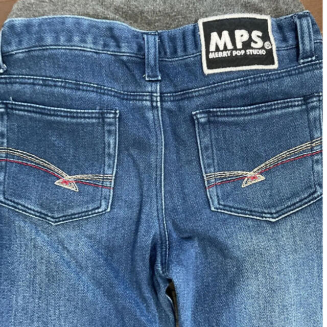 MPS(エムピーエス)のMPS 140 デニム ジーンズ　ズボン キッズ/ベビー/マタニティのキッズ服男の子用(90cm~)(パンツ/スパッツ)の商品写真