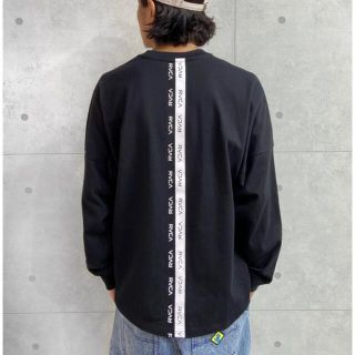 ルーカ(RVCA)の新品 RVCA ルーカ L チェーンメール ビッグシルエット 長袖 Tシャツ(Tシャツ/カットソー(七分/長袖))