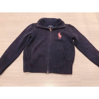 ラルフローレン(Ralph Lauren)のラルフローレン ビッグポニー ロゴ ニットパーカー 110 120 110cm(その他)