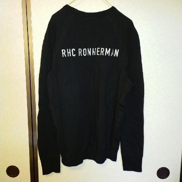 Ron Herman(ロンハーマン)の新品未使用 M ロンハーマン×レイニングチャンプ 別注 ブラック メンズのトップス(スウェット)の商品写真