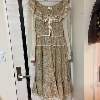 レディース専用出品 ガニーサックス サックス小花ワンピース GUNNE SAX