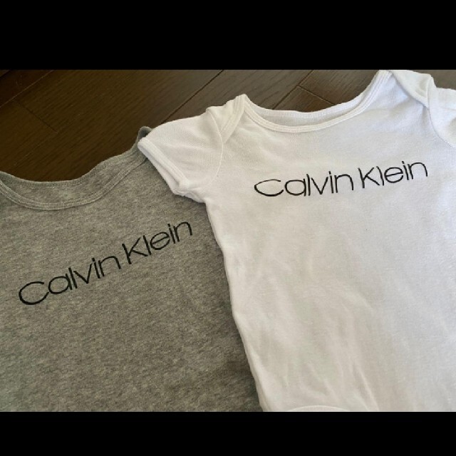 Calvin Klein(カルバンクライン)のロンパース　肌着　セット　カルバンクライン キッズ/ベビー/マタニティのベビー服(~85cm)(ロンパース)の商品写真