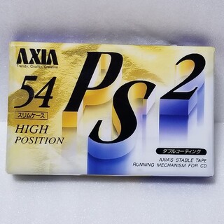 フジフイルム(富士フイルム)のAXIA　ハイポジション　カセットテープ　54分　日本製(その他)
