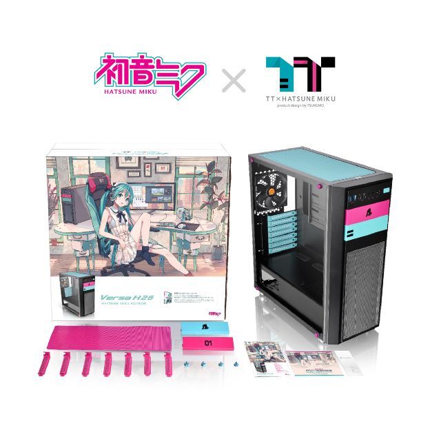 Thermaltake 初音ミクコラボ限定PCケース HATSUNE MIKU