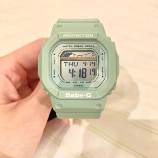 ベビージー(Baby-G)のBABY-G ベビーG ベビージー カシオ CASIO デジタル グリーン(腕時計)