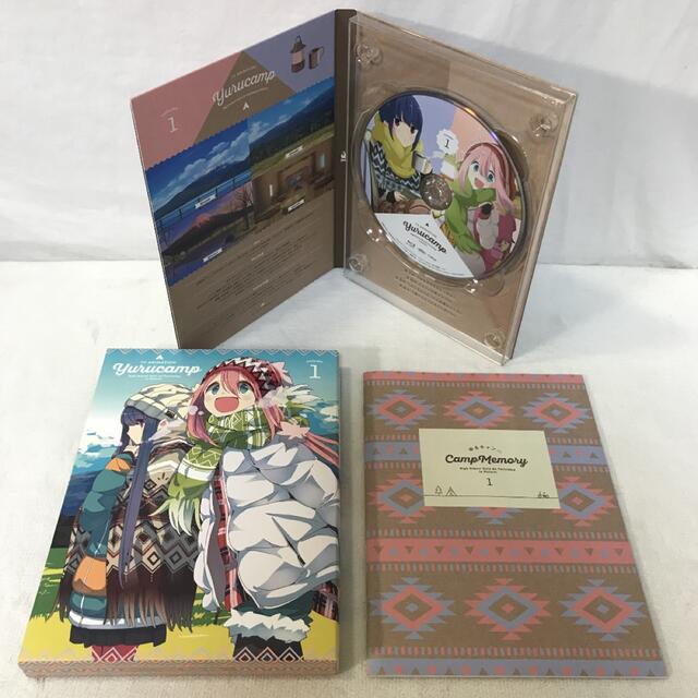 Blu-ray】ゆるキャン△ 1期 初回生産限定盤 全3巻セット Blu-ray】ゆるキャン△ 1期 初回生産限定盤 全3巻セット