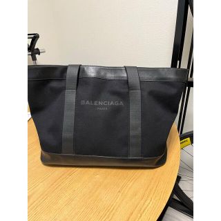 バレンシアガ(Balenciaga)のバレンシアガ　キャンバス　ネイビートート　バッグ　balenciaga(トートバッグ)