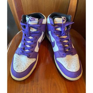 ナイキ(NIKE)のNIKE DUNK HIGH VIRSITY PURPLE 28cm(スニーカー)