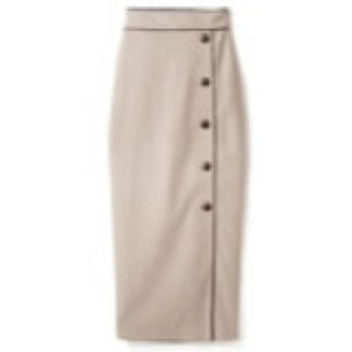 グレイル(GRL)の配色パイピングバックスリットロングタイトスカート[tu250](ひざ丈スカート)