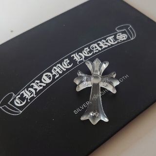 クロムハーツ(Chrome Hearts)の【新品】CHクロス クリアネックレスチャーム(ネックレス)