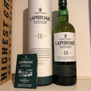 ラフロイグ　18年　直輸入(ウイスキー)
