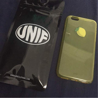 ユニフ(UNIF)のUNIF iPhone6/6s シリコンケース(iPhoneケース)
