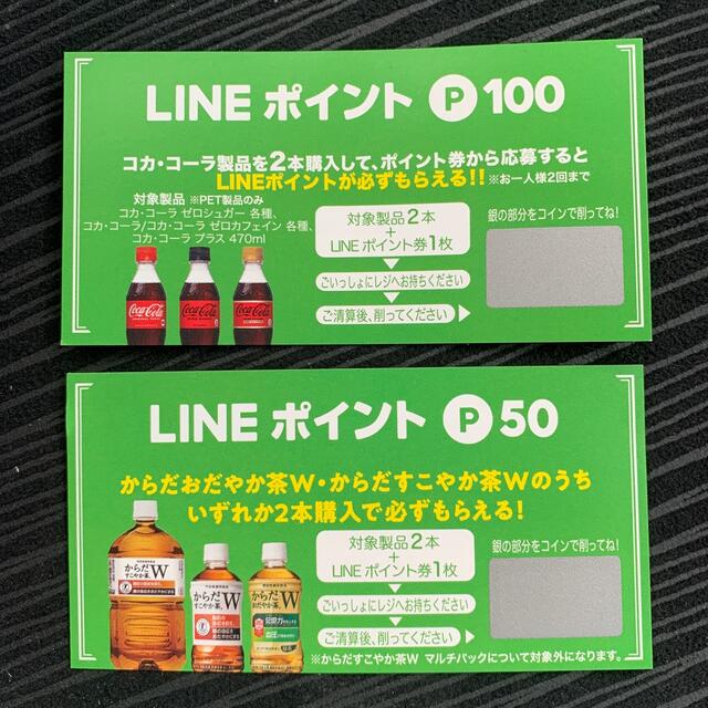 LINEポイント　800ポイント分　コカコーラシリアル その他のその他(その他)の商品写真