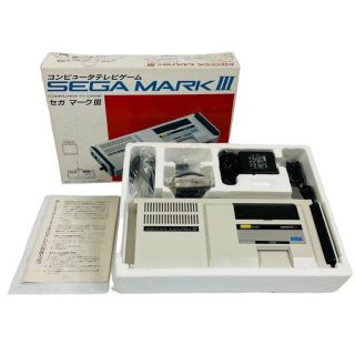 セガ(SEGA)の【新品同様 希少品】SEGA セガ Mark Ⅲ セガマーク3 箱 取扱説明書(家庭用ゲーム機本体)