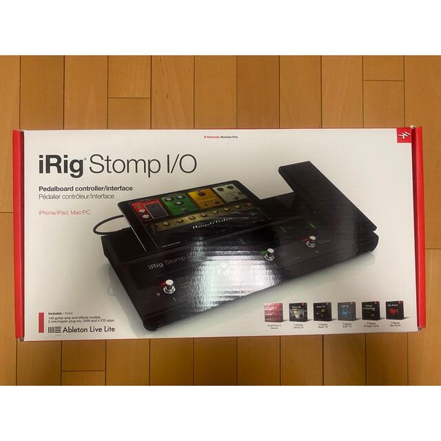 箱あり IK Multimedia iRig Stomp I/O 楽器のDTM/DAW(MIDIコントローラー)の商品写真