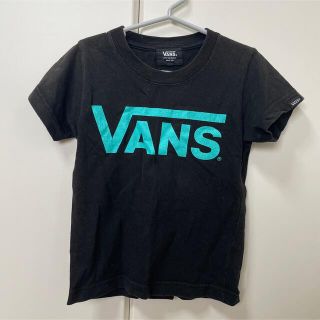 ヴァンズ(VANS)のVANS キッズ 110cm ロゴTシャツ トップス 黒 (Tシャツ/カットソー)