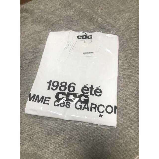 COMME des GARCONS(コムデギャルソン)の【未使用】XLサイズ 1986 ete CDG コムデギャルソン 半袖Tシャツ メンズのトップス(Tシャツ/カットソー(半袖/袖なし))の商品写真