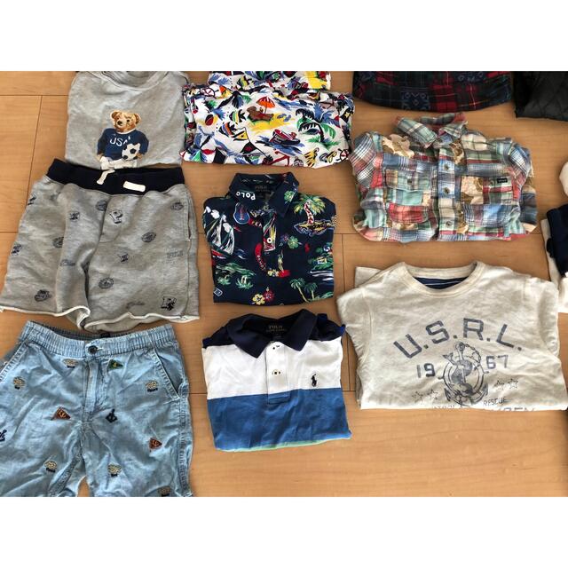 特売中 POLOラルフローレン子供服サイズ120 ハーフパンツ シャツ