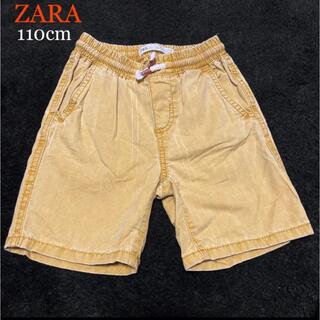 ザラキッズ(ZARA KIDS)のZARA ハーフパンツ カーキ 110cm(パンツ/スパッツ)