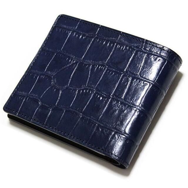 BLACK LABEL CRESTBRIDGE(ブラックレーベルクレストブリッジ)の新品 ブラックレーベル クレストブリッジ クロコ 小銭入れ 二つ折り財布 メンズのファッション小物(折り財布)の商品写真
