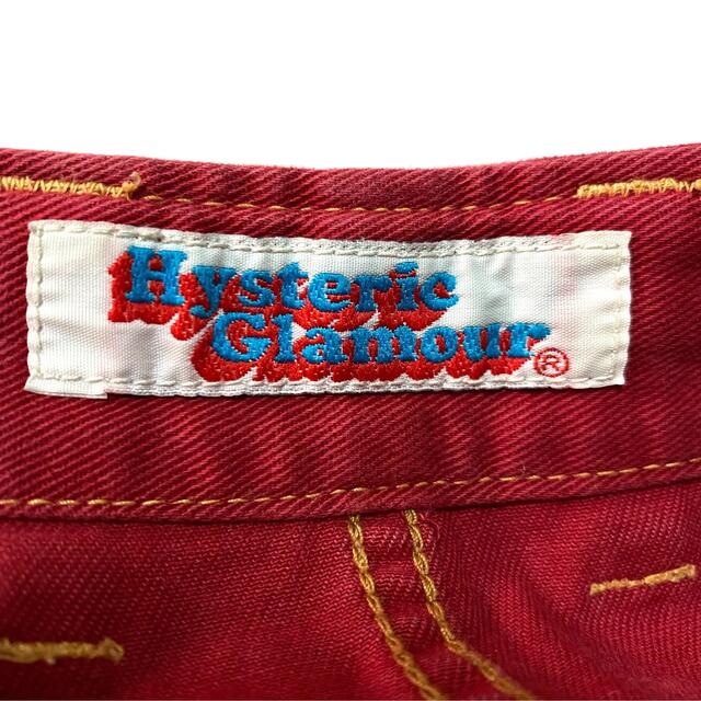 HYSTERIC GLAMOUR(ヒステリックグラマー)のヒステリックグラマー 2AK-1112 赤 ミニスカート サイズM レディースのスカート(ミニスカート)の商品写真