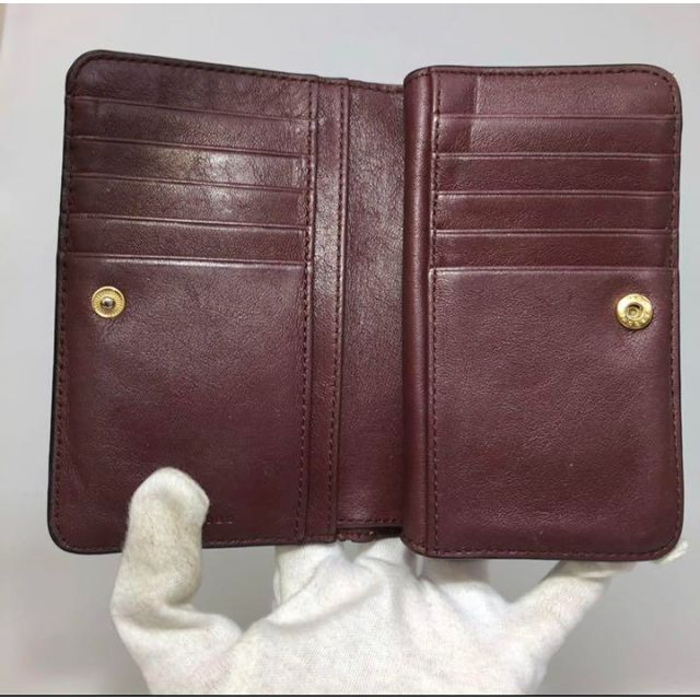 【美品】マークジェイコブス MARC JACOBS 折財布 バイカラー 【美品】マークジェイコブス MARC JACOBS 折財布 バイカラー