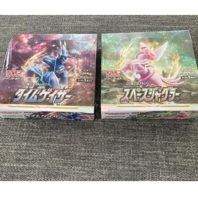 エンタメ/ホビーポケモンカード　スペースジャグラー　タイムゲイザー　未開封BOX シュリンク付き