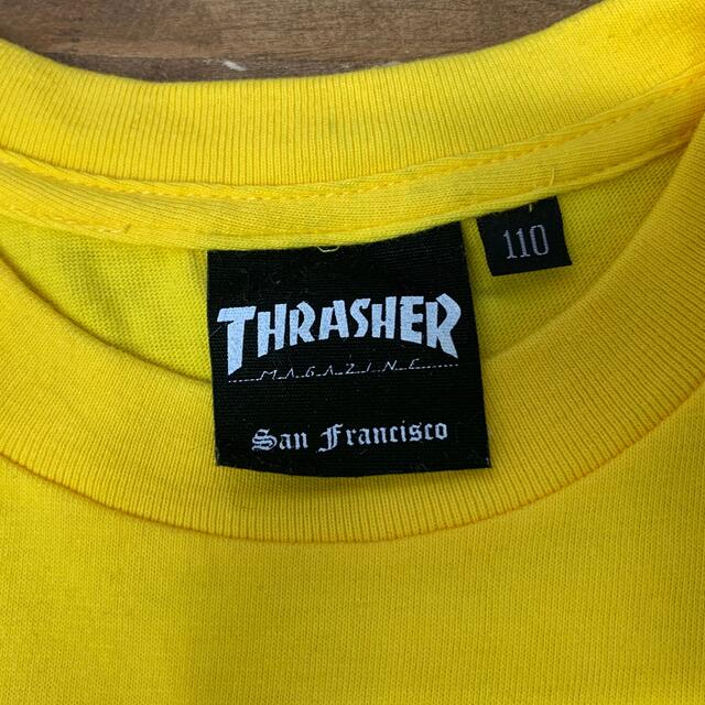 THRASHER(スラッシャー)の110 THRASHER キッズTシャツ キッズ/ベビー/マタニティのキッズ服男の子用(90cm~)(Tシャツ/カットソー)の商品写真