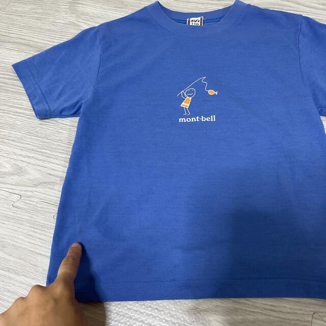 mont bell(モンベル)のモンベル　110 速乾　Tシャツ キッズ/ベビー/マタニティのキッズ服男の子用(90cm~)(Tシャツ/カットソー)の商品写真