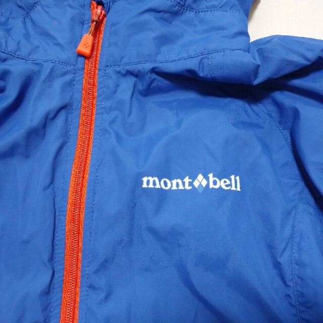 mont bell(モンベル)の【美品】mont-bell(モンベル)キッズアウター ウインドブレーカー 130 キッズ/ベビー/マタニティのキッズ服男の子用(90cm~)(ジャケット/上着)の商品写真