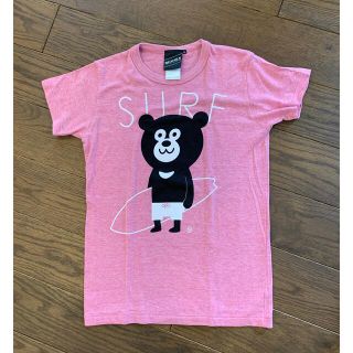 ビームス(BEAMS)の♦️再値下げ♦️BEAMS bear  ビームス　Tシャツ　ピンク　XS(Tシャツ(半袖/袖なし))