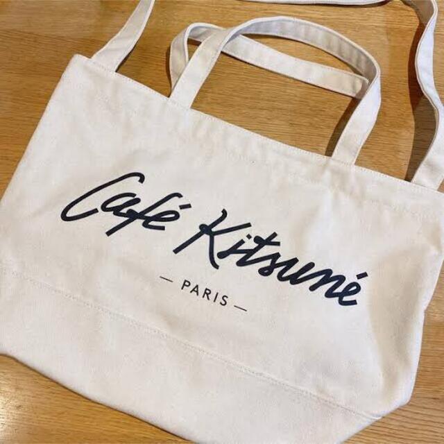 MAISON KITSUNE'(メゾンキツネ)の新品☆Maison Kitsune メゾン キツネ★ショルダートートバッグ レディースのバッグ(トートバッグ)の商品写真