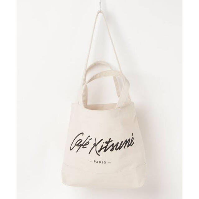 MAISON KITSUNE'(メゾンキツネ)の新品☆Maison Kitsune メゾン キツネ★ショルダートートバッグ レディースのバッグ(トートバッグ)の商品写真